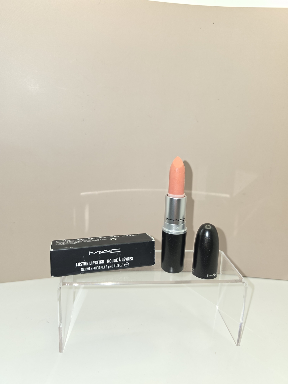 LIMITED EDITION MAC Cosmetics Lustre Lipstick - "PURE VANITY" **DISCONTINUED!**